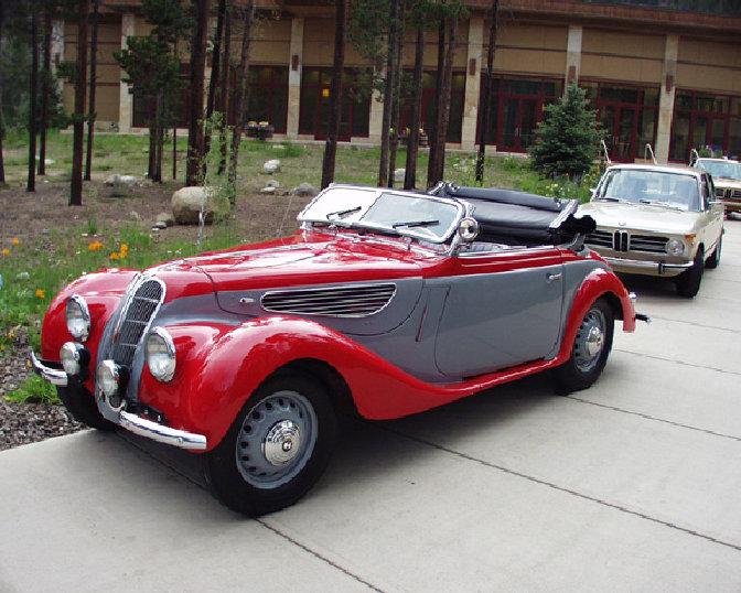 1939 BMW 327 28This car was restored in 2002 and is enjoyed on weekend 